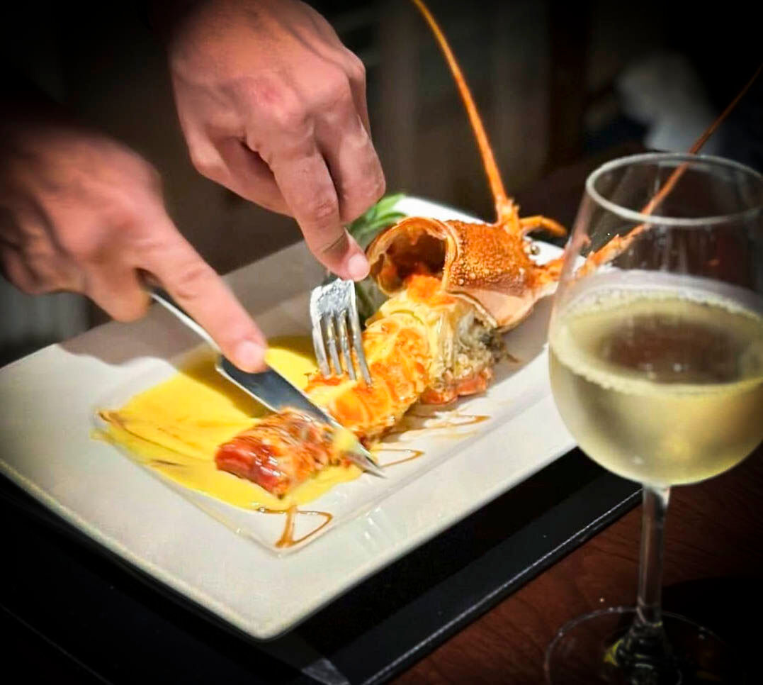 Culinary artistry on water